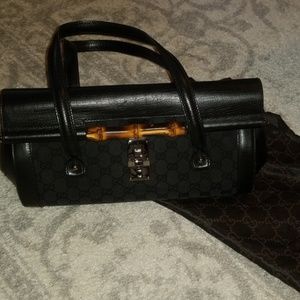 Gucci bamboo shoulder bag